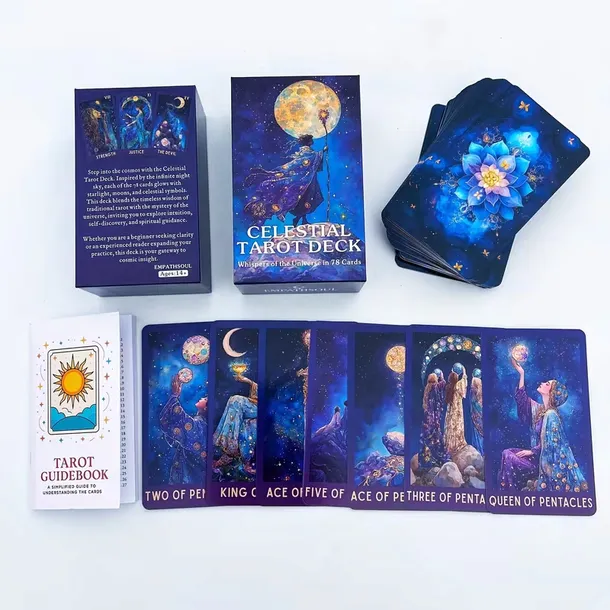 karty-do-tarota-celestial-tarot-deck-talia-78-kart-stan-nowy