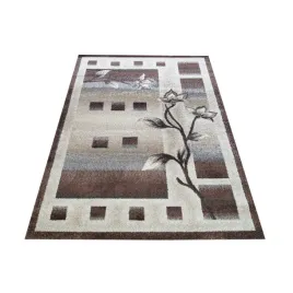 dywan-nowoczesny-do-salonu-kwiat-brazowy-02-otto-120x170-cm