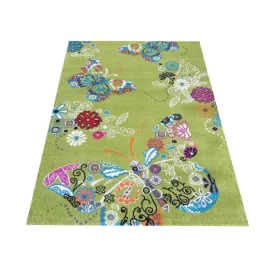 dywan-dzieciecy-motylki-114-zielony-bella-kids-200x290-cm