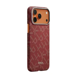 pitaka-ultra-slim-case-monogram-gold-red-iphone-17-pro-max