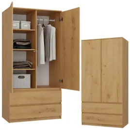 szafa-z-szufladami-90-cm-duza-garderoba-z-polkami-dab-artisan