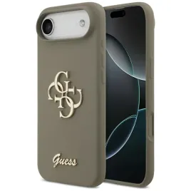 etui-guess-silicone-big-4g-script-do-iphone-air-brazowy