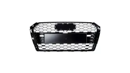 grill-audi-a4-b9-gloss-black-pdc