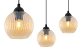 lampa-sufitowa-wiszaca-zyrandol-pajak-loft-miodowe-szklane-kule-ryflowane-zasilanie-sieciowe