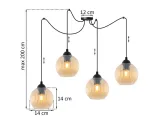 lampa-sufitowa-wiszaca-zyrandol-pajak-loft-miodowe-szklane-kule-ryflowane-styl-nowoczesny