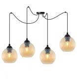 lampa-sufitowa-wiszaca-zyrandol-pajak-loft-miodowe-szklane-kule-ryflowane-kolekcja-riffle
