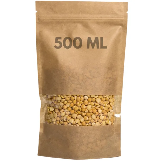 Torebka papierowa DOYPACK ECO okienko 500ml 25szt