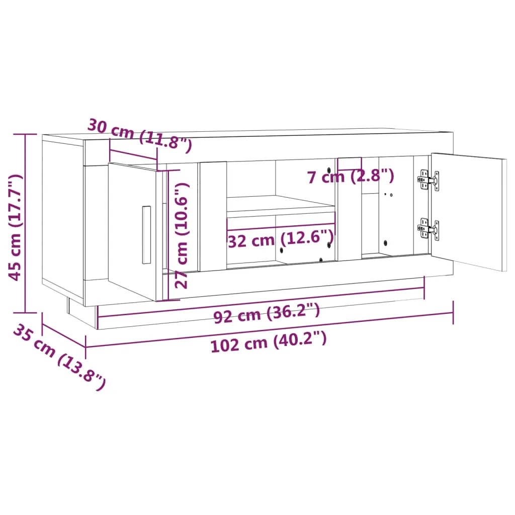 szafka-tv-biala-102x35x45cm