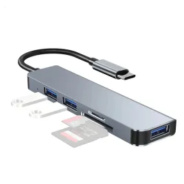 stacja-dokujaca-hub-usb-c-5w1-1xusb-3-0-2xusb-2-0-sd-micro-sd-aluminium
