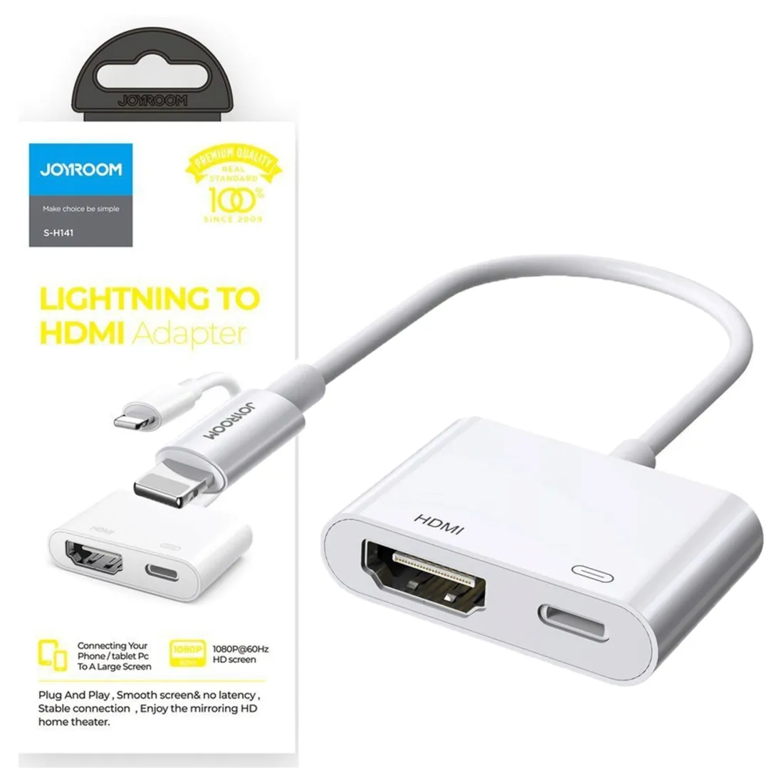 adapter-lightning-hdmi-joyroom-s-h141-bialy