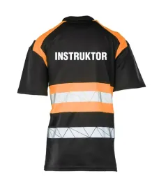 koszulka-polo-eco-rival-pomaranczowy-z-nadrukiem-instruktor-l