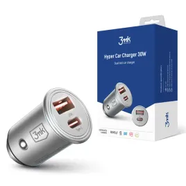 accessories-3mk-hyper-car-charger-30w-pd-qc-pps-usb-1a1c-silver