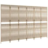 parawan-6-panelowy-bezowy-polirattan-producent-vidaxl