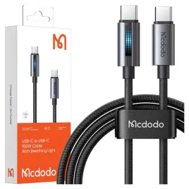 mcdodo-kabel-usb-c-szybkie-ladowanie-do-samsung-apple-usb-typ-c-100w-1m-led