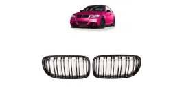 grill-bmw-3-e90-e91-facelift-podwojne-zeberka-matt-black