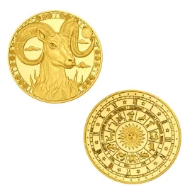 moneta-kolekcjonerska-znaki-zodiaku-baran-kolor-zlota