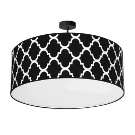 lampa-wiszaca-pierre-black-3xe27-czarna-klasyczna-tkanina-tradycyjna