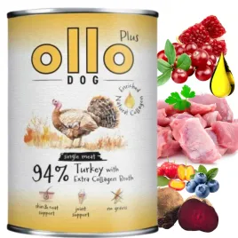 ollo-plus-kolagen-indyk-400g-monobialkowa-karma-mokra-dla-psa