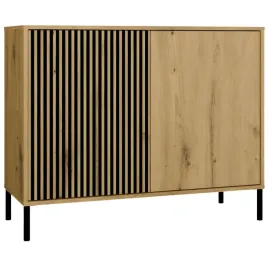 komoda-ryflowany-gladki-front-nowoczesna-biura-do-salonu-dab-artisan-lamele