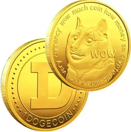 moneta-kolekcjonerska-kryptowaluta-dogecoin-doge-kolor-zlota