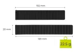 mobile-origin-easy-strap-magnetic-watch-20mm-black-marka-inny