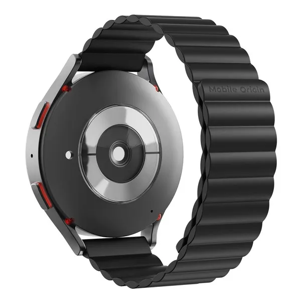 mobile-origin-easy-strap-magnetic-watch-20mm-black-stan-nowy-material-nylon
