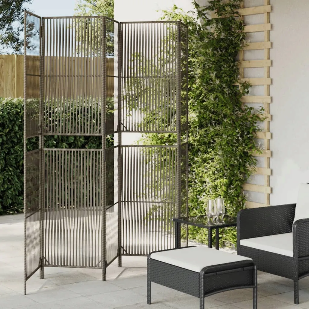 parawan-5-panelowy-szary-polirattan