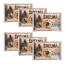 shelma-mokra-karma-dla-kota-losos-dorsz-6x-4x85g-zestaw