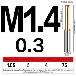frez-do-gwintowania-jednoostrzowy-rozmiar-m1-4x0-3x75l-tisin
