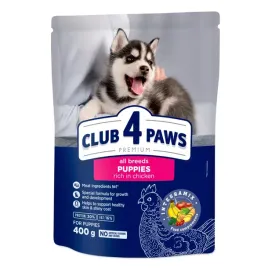 sucha-karma-dla-szczeniat-z-kurczakiem-400g-club-4-paws-premium