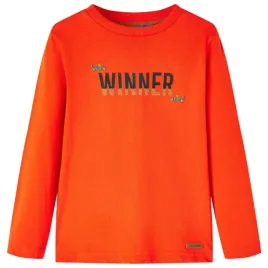 koszulka-dziecieca-winner-100percent-bawelna-jasnopomaranczowa-116-5-6-la