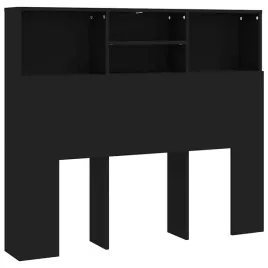 wezglowie-z-polkami-drewnopochodne-czarne-120x19x1035-cm
