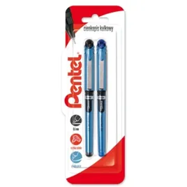 pentel-cienkopis-kulkowy-energel-bln15-czarny-i-niebieski