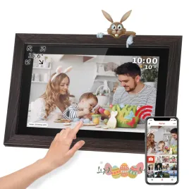 cyfrowa-ramka-na-zdjecia-krugerandmatz-frameo-wi-fi-15-drewniana-ramka