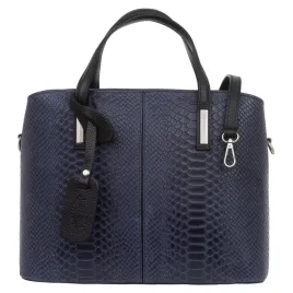 torebka-skorzana-kuferek-vezze-rara-granatowy