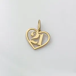 zlota-zawieszka-liczba-21-w-sercu-pr-585