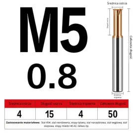 frez-do-gwintowania-jednoostrzowy-rozmiar-m5x0-8x50l-tisin