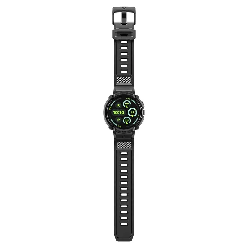 spigen-rugged-armor-pro-stand-matte-black-google-pixel-watch-4-41mm
