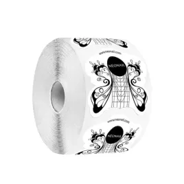 neonail-4978-2-szablony-formy-do-paznokci-motyl-100-sztuk-rolka