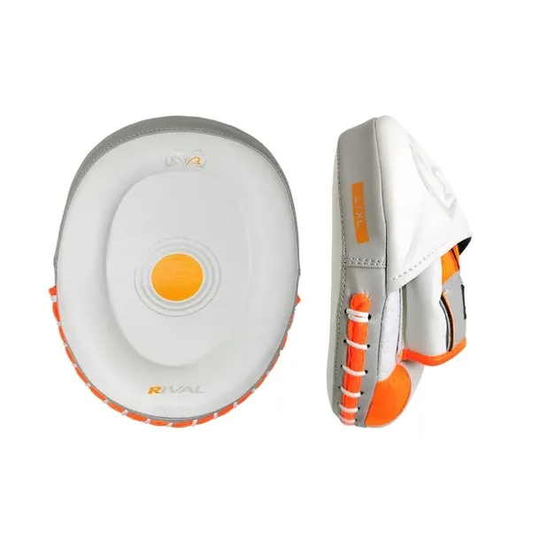 Rival Tarcze Bokserskie RPM80 Punch Mitts Białe/Pomarańczowe S/M