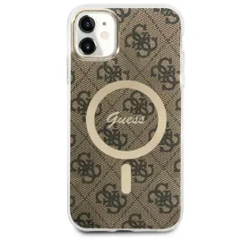 guess-guhmn61h4stw-iphone-11-6-1brazowy-brown-hardcase-4g-magsafe