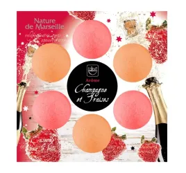 estetica-champagne-kule-do-kapieli-zestaw-6x60g