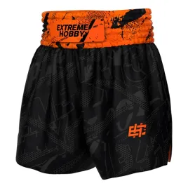 extreme-hobby-spodenki-muay-thai-neo-orange-s