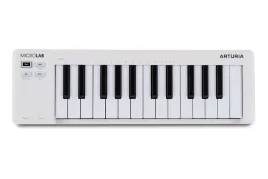 arturia-microlab-mk3-white-klawiatura-sterujaca-midi