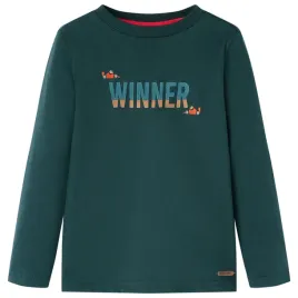 koszulka-dziecieca-z-dlugimi-rekawami-ciemna-zielen-116