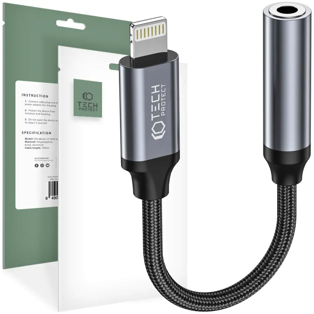 tech-protect-ultraboost-adapter-lightning-to-mini-jack-3-5mm-black