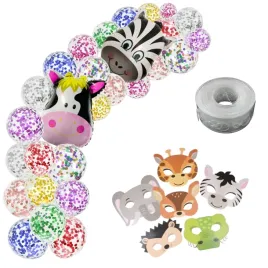 girlanda-balonowa-urodziny-zwierzeta-zebra-slon-zyrafa-safari-zoo-maski-tas