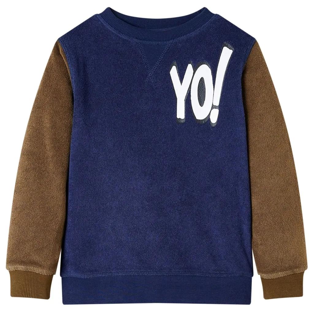bluza-dziecieca-granatowa-104-stan-nowy