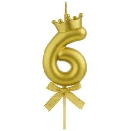 swieczka-z-korona-cyfra-6-zlota-6-cm
