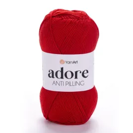 yarnart-adore-371-czerwony
